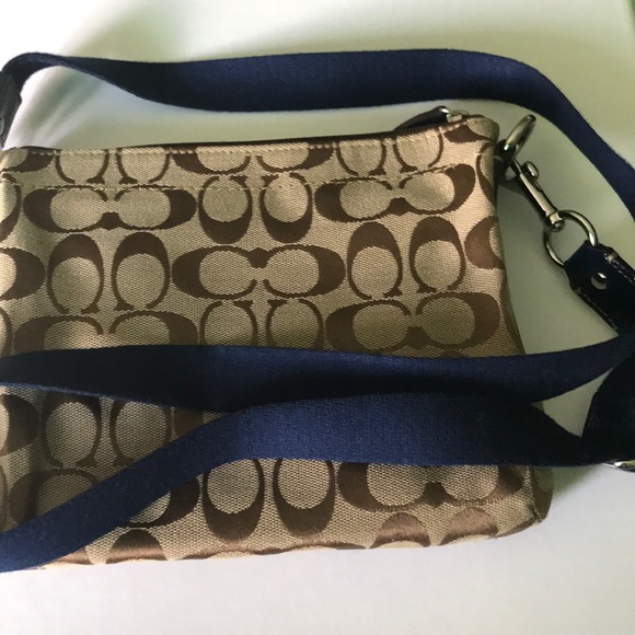 Coach Bags Navy Blue Coach Crossbody Bag Poshmark